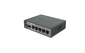 MikroTik RouterBOARD RB760iGS, hEX S, 5xGLAN, SFP, USB, L4, PSU (RB760iGS)