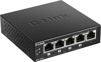 D-Link DGS-1005P 5-Port Desktop Gigabit PoE+ Switch (DGS-1005P)