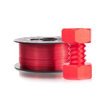 Filament PM PETG 1,75mm, 1kg, transp. červená (040040000)