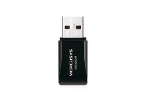 MERCUSYS MW300UM, 300Mbps Wireless N Mini USB Adapter, Mini Size, USB 2.0 (MW300UM)