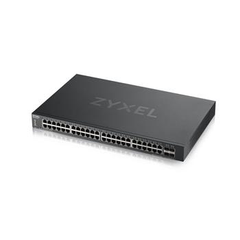 Zyxel XGS1930-52, 52 Port Smart Managed Switch, 48x Gigabit Copper and 4x 10G SFP+, hybird mode, standalone or NebulaFl (XGS1930-52-EU0101F)