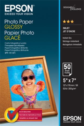 EPSON paper 13x18 - 200g/m2 - 50sheets - photo paper glossy (C13S042545)