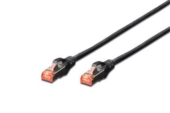 Digitus CAT 6 S-FTP patch cable, Cu, LSZH AWG 27/7, length 7 m, color black (DK-1644-070/BL)