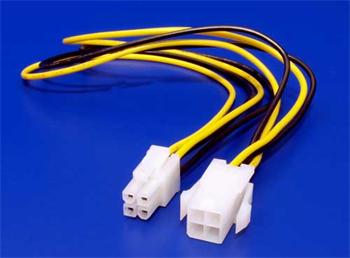 napájecí kabel prodlužovací P4 (4piny) 37cm (kn-17)