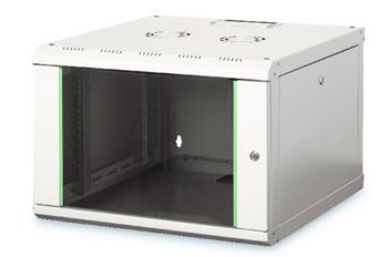 Digitus 7U nástěnná skříňka, Unique Series 420x600x600 mm, barva šedá (RAL 7035) (DN-19 07U-6/6)