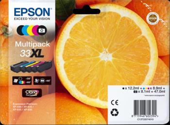 EPSON cartridge T3357 multipack XL (pomeranč) (C13T33574011)