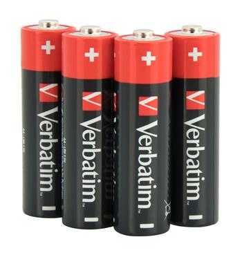 VERBATIM baterie AA 1,5V Alkalické blister 10ks (49875)