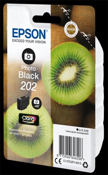 EPSON cartridge T02F1 photo black (kiwi) (C13T02F14010)