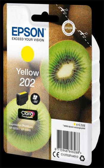 EPSON cartridge T02F4 yellow (kiwi) (C13T02F44010)