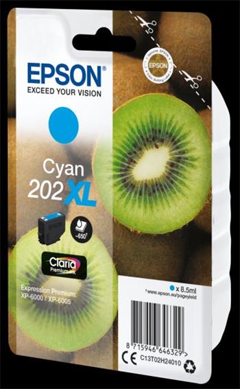 EPSON cartridge T02H2 cyan XL (kiwi) (C13T02H24010)