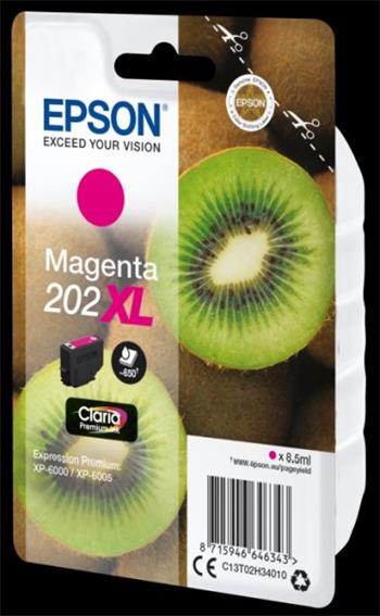 EPSON cartridge T02H3 magenta XL (kiwi) (C13T02H34010)