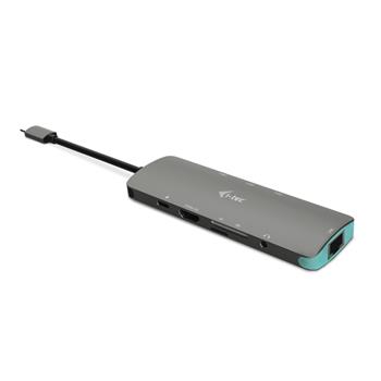 i-tec USB-C Metal Nano Docking Station 4K HDMI LAN + Power Delivery 100 W (C31NANODOCKLANPD)