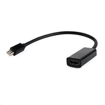 GEMBIRD Kabel CABLEXPERT red. miniDisplayport na HDMI, M/F, černá (A-mDPM-HDMIF-02)