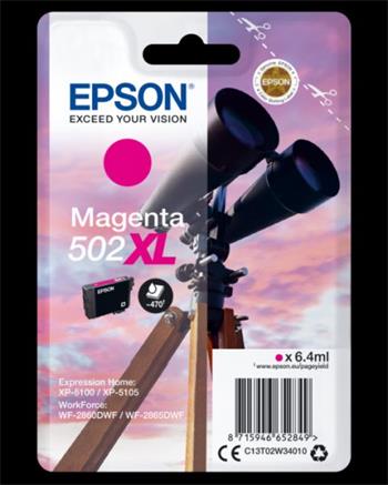 EPSON cartridge T02W3 magenta XL (dalekohled) (C13T02W34010)