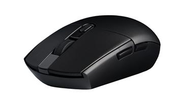 C-TECH myš , WLM-06S, černo-grafitová, bezdrátová, silent mouse, 1600DPI, 6 tlačítek, USB nano receiver (WLM-06S-B)