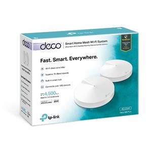 TP-Link Deco M9 Plus - AC2200 Meshový Wi-Fi systém pro chytré domácnosti, ZigBee - HomeCare - (2-pack) (Deco M9 Plus(2-pack))