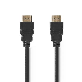 Nedis CVGT34001BK15 - Kabel High Speed HDMI™ s Ethernetem | Konektor HDMI™ – konektor HDMI™ | 1,5 m | Černá barva (CVGT34001BK15)