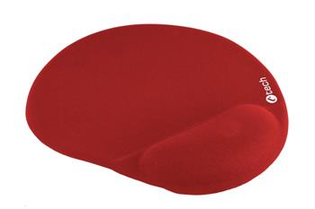 C-TECH podložka pod myš gelová MPG-03, červená, 240x220mm (MPG-03R)