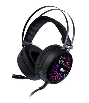 C-TECH herní sluchátka s mikrofonem Astro (GHS-16), casual gaming, LED, 7 barev podsvícení (GHS-16)