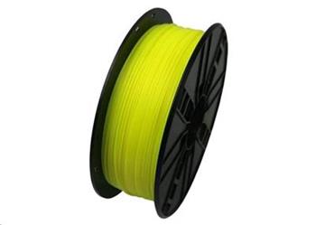 GEMBIRD PLA, 1,75mm, 1kg, fluorescenční žlutá (3DP-PLA1.75-01-FY)