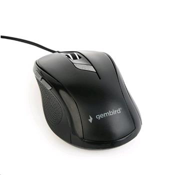 Gembird Optická myš, USB, černá (MUS-6B-01)