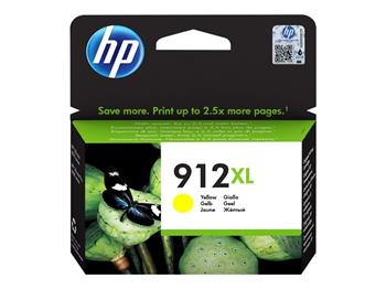 HP Ink Cartridge 912XL/Yellow/825 stran (3YL83AE)