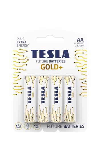 Tesla AA GOLD+ alkalická, 4 ks, ND (1099137206)