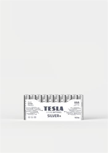 Tesla AAA SILVER+ alkalická, 10 ks fólie, ND (1099137215)