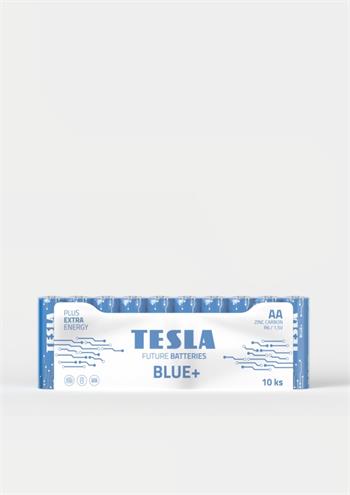 Tesla AA BLUE+ zinkouhlíková, 10 ks fólie, ND (1099137198)