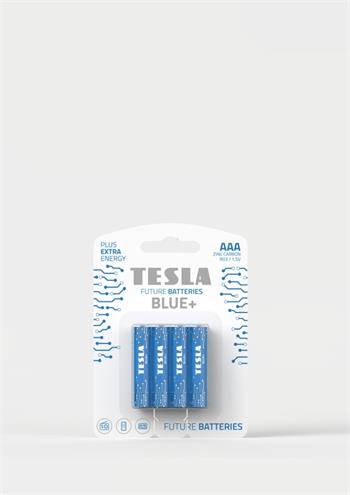 Tesla AAA BLUE+ zinkouhlíková, 4 ks, ND (1099137200)