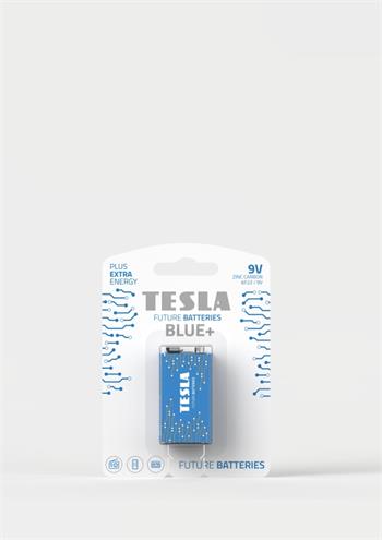 Tesla 9V BLUE+ zinkouhlíková, 1 ks, ND (1099137196)
