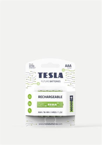 Tesla AAA RECHARGEABLE+ nabíjecí Ni-MH 800 mAh, 4 ks, NewDesign (1099137210)