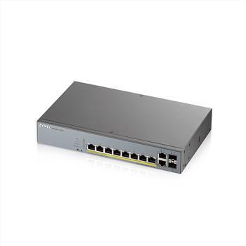 Zyxel GS1350-12HP, 12 Port managed CCTV PoE switch, long range, 130W (1 year NCC Pro pack license bundled) (GS1350-12HP-EU0101F)