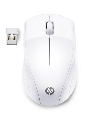 HP 220 - bezdrátová myš - bílá (7KX12AA#ABB)