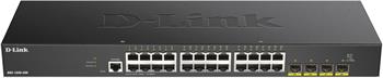 D-Link DGS-1250-28X Smart switch 24x Gb, 4x 1G/10G SFP+ (DGS-1250-28X)