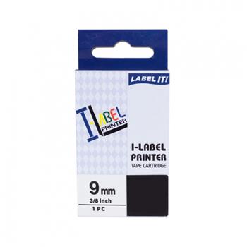 PRINTLINE kompatibilní páska s Casio, XR-9WE1, 9mm, 8m, černý tisk/bílý podklad (PLTC16)