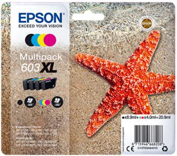 EPSON cartridge T03A640 (black/cyan/magenta/yellow) multipack XL (hvězdice) (C13T03A64010)