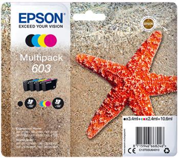EPSON cartridge T03U640 (black/cyan/magenta/yellow) multipack (hvězdice) (C13T03U64010)