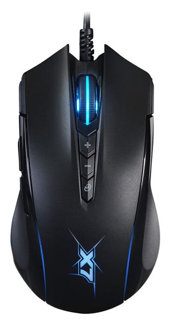 A4tech X89 Oscar Neon herní myš, USB, 2400dpi, 7 efektů podsvícení, 3 herní módy (X89)