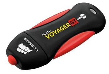 CORSAIR Voyager GT 512GB USB3 flash disk (86x27mm, max 390MB/s čtení, max 240MB/s zápis, vodě odolný a pogumovaný) (CMFVYGT3C-512GB)
