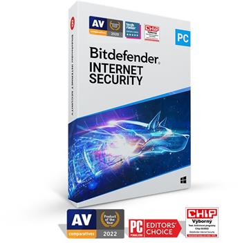 Bitdefender Internet Security 3 zařízení na 2 roky (IS01ZZCSN2403LEN)