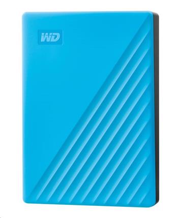WD My Passport portable 4TB Ext. 2.5" USB3.0 Blue (WDBPKJ0040BBL-WESN)