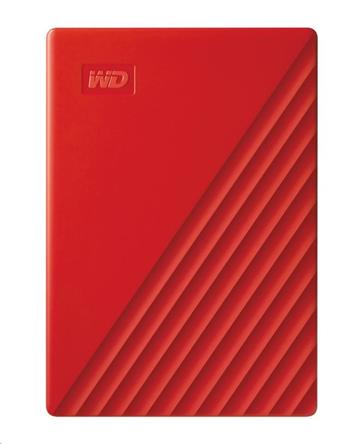 WD My Passport portable 4TB Ext. 2.5" USB3.0 Red (WDBPKJ0040BRD-WESN)