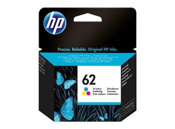 HP 62 Tri-color Ink Cartridge, HP 62 Tri-color Ink Cartridge (C2P06AE#301)