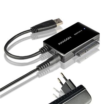 AXAGON ADSA-FP3, USB3.0 - SATA 6G HDD FASTport3 adaptér, vč. napáječe (ADSA-FP3)