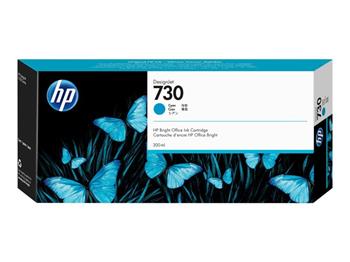 HP 730 300-ml Cyan Ink Cartridge (P2V68A)