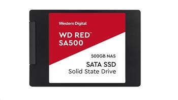 WD RED SSD 3D NAND WDS500G1R0A 500GB SATA/600, (R:560, W:530MB/s), 2.5" (WDS500G1R0A)