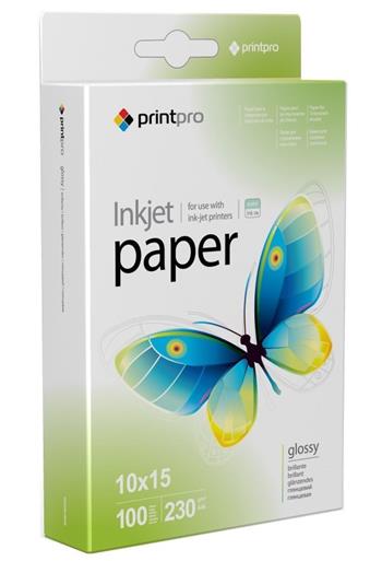 Colorway fotopapír Print Pro lesklý 230g/m2/ 10x15/ 100 listů (PGE2301004R)