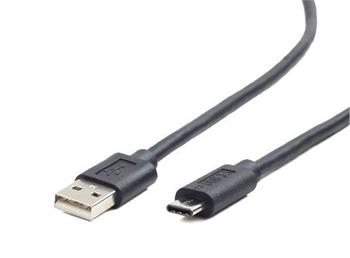 Kabel USB to USB-C, 1m, černý (CC-USB2-AMCM-1M)