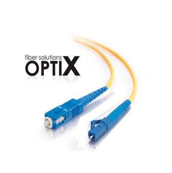 OPTIX LC/UPC-SC/UPC Optický patch cord 09/125 2m Simplex G657A (1051S)